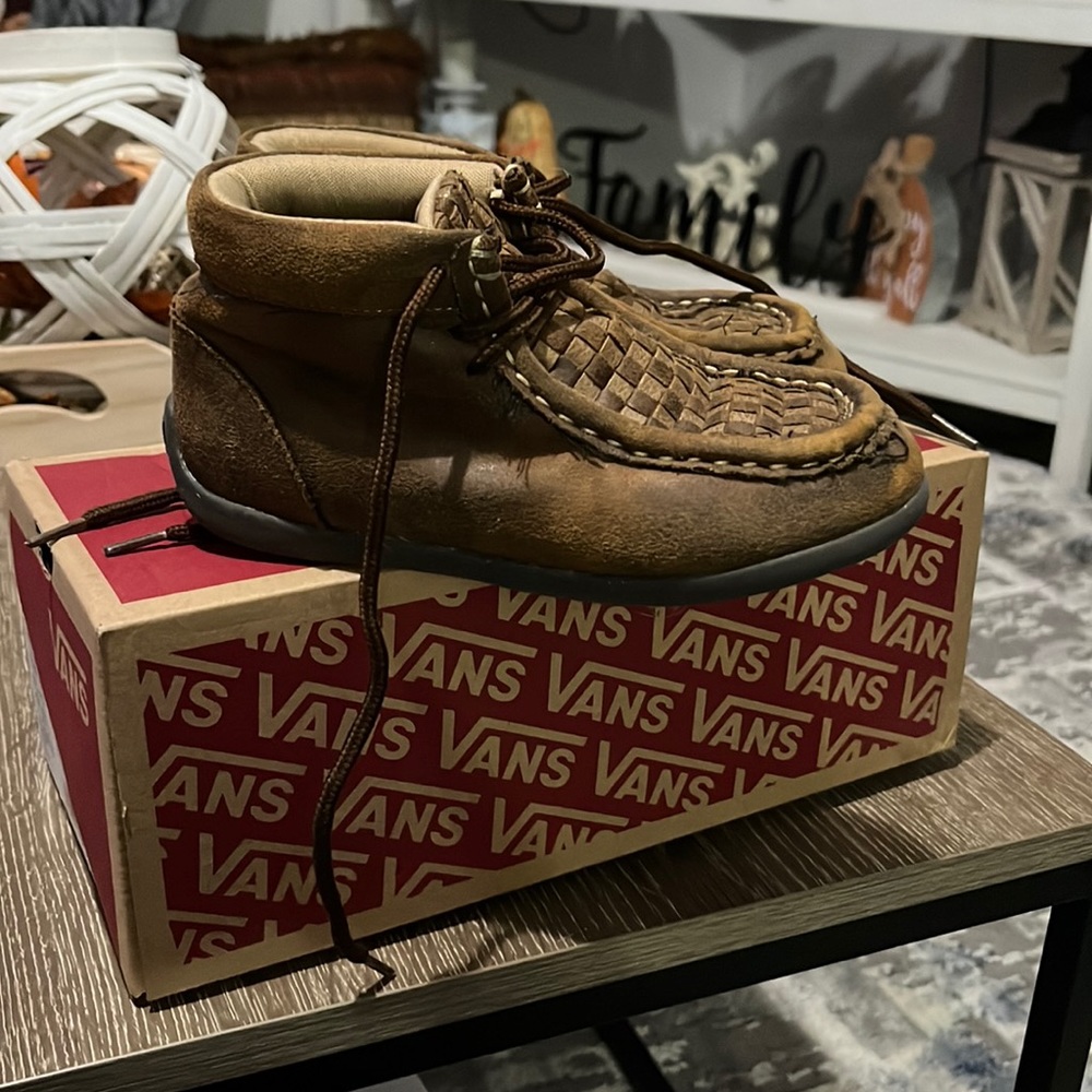 COPY - Twisted X Kids Driving Mocs Sz 10